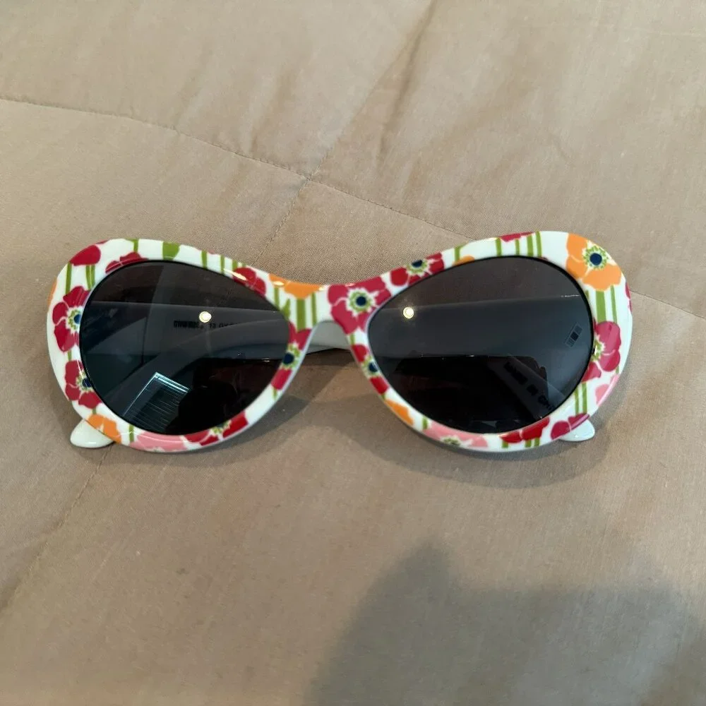 Gymboree Sz 2-4 Multicolor Flower Sunglasses & 20% OFF if you buy 4 item I sell